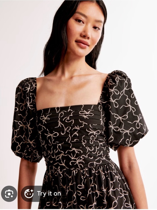 Abercrombie & Fitch Dresses & Skirts - Abercrombie & Fitch Black Poplin Mini Dress